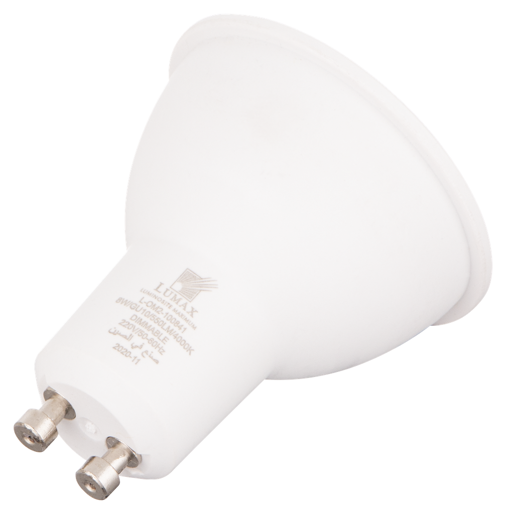 L-OM2-100841-LAMPE GU10 LED SMD DIMMABLE 38° 220V OMEGA