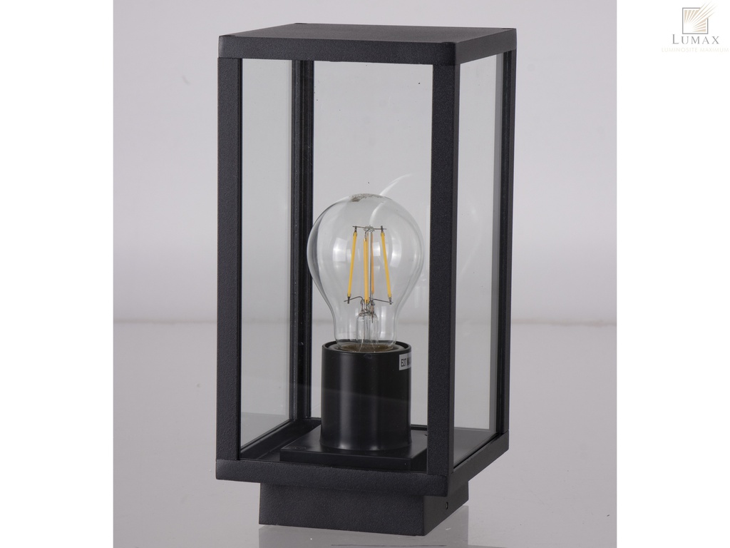 [32-7-RAIPONCE-021] 32-7-RAIPONCE-021-BORNE JARDIN E27 IP44 H24.5 220V (NOIR)