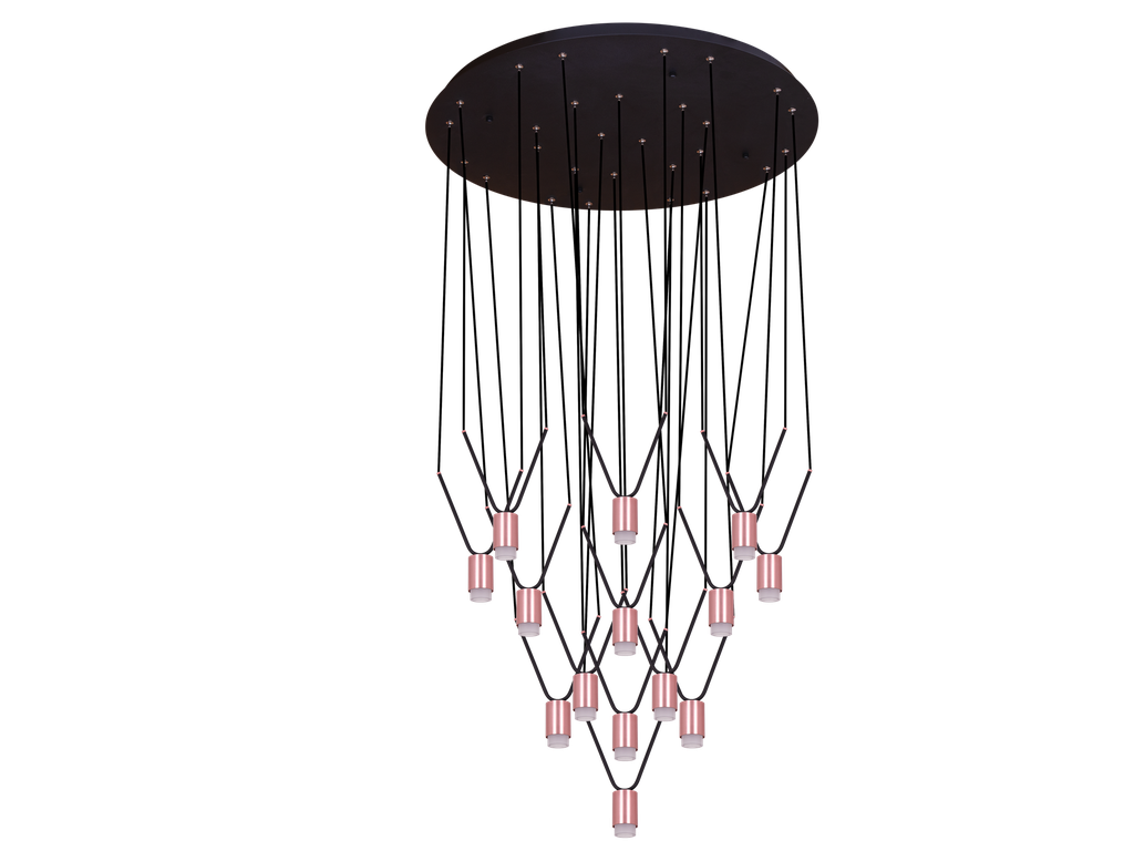 804-BRUNE-075-LUSTRE LED D800H2500