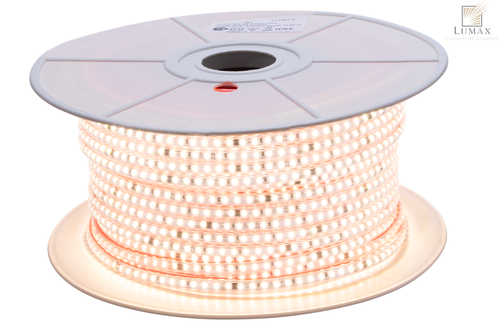 26-FAST-1532-RUBAN LED 2835-120LED SANS CONDUCTEUR 220V CUT/10CM 100ML FAST