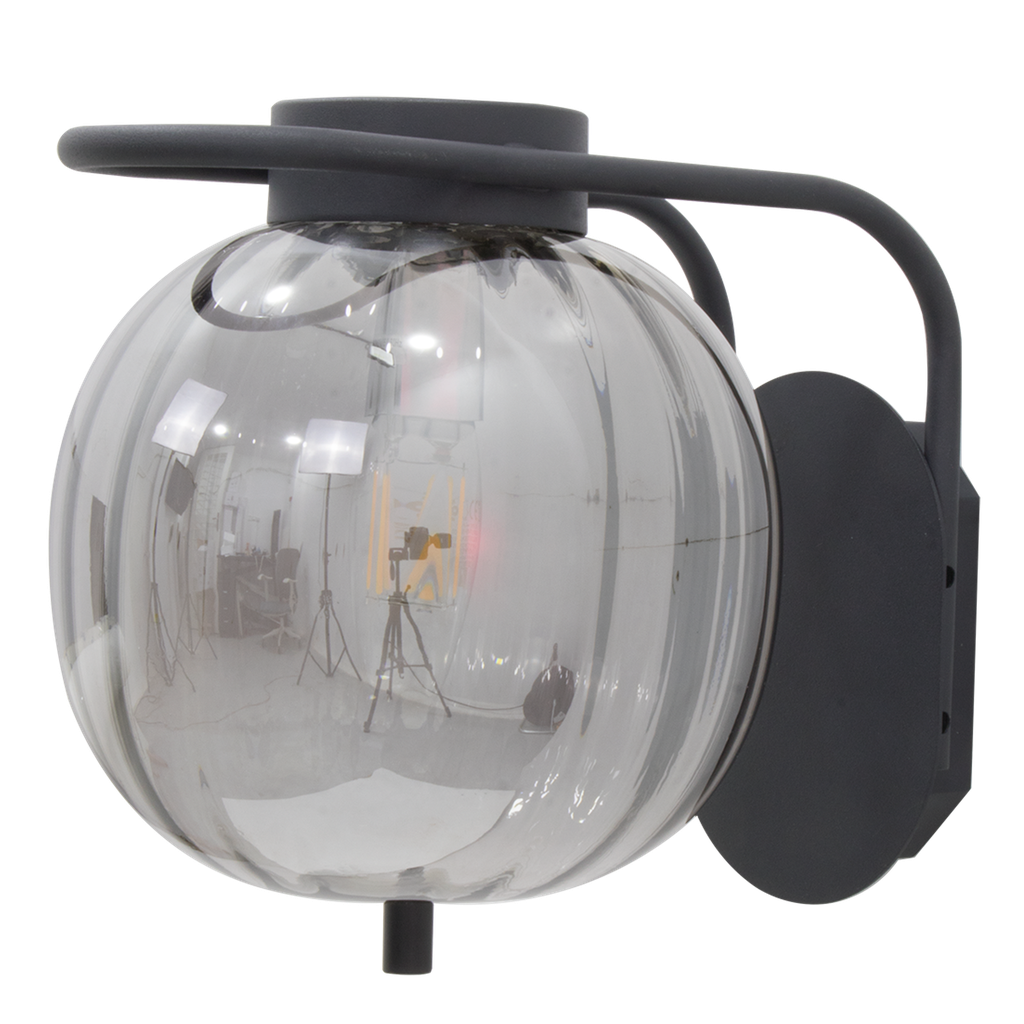 801-GAREN-006-APPLIQUE MURALE 1*E14 L255*185*H220MM GAREN