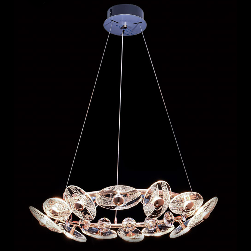 804-ALMINA-014-LUSTRE LED 220V D650MM ALMINA