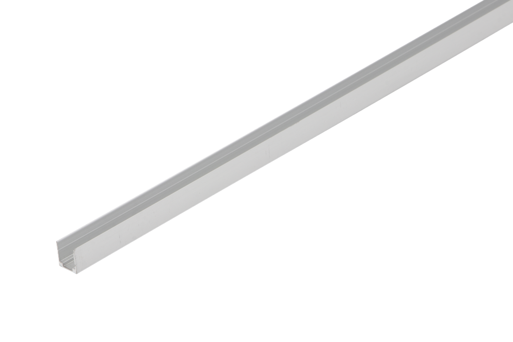 26-CARIS-9871 PROFILE APPARENT EN ALU 10*10 2ML POUR RUBAN CARIS