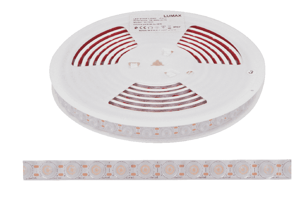 26-SHU-3173-RUBAN LED WALL WASHER DC24V IP67 CUP/1LED 5ML SHU