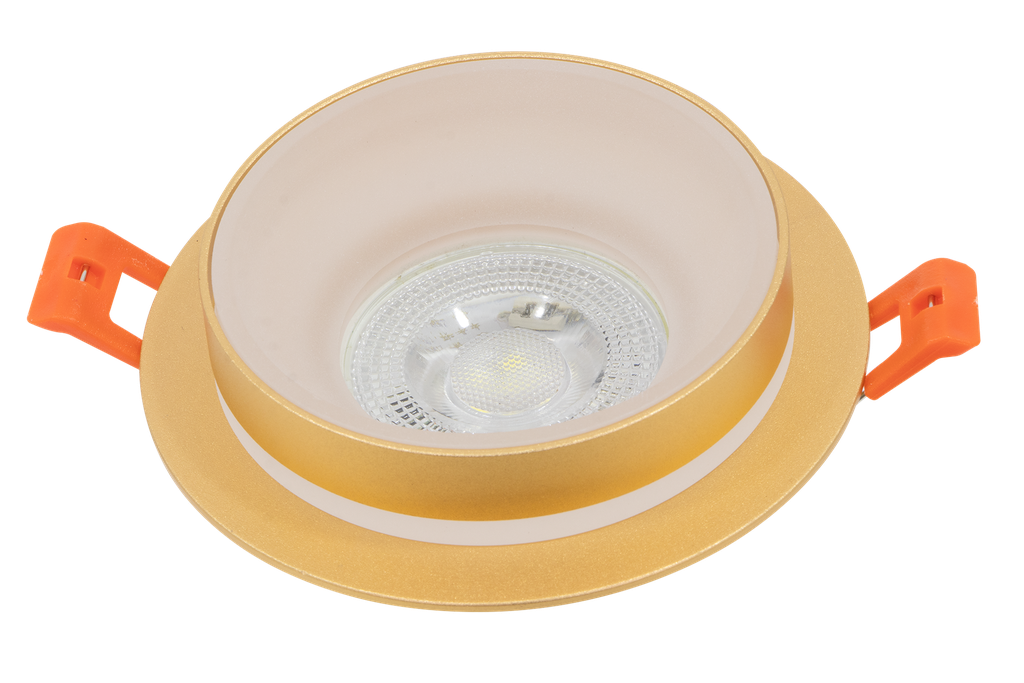 221-OXALIS-6115-SPOT MR16 ROND FIXE ALUMINIUM+ACRYLIQUE