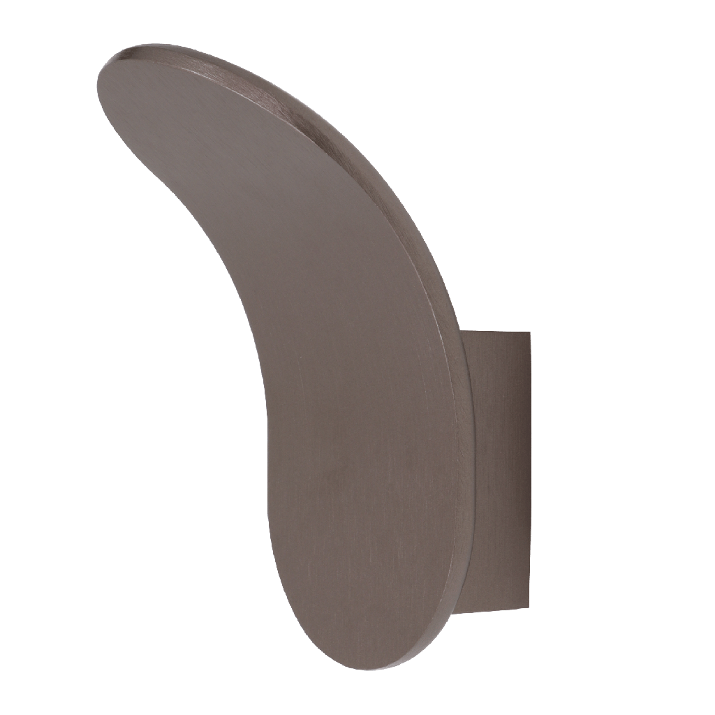 [322-NORMA-1293] 322-NORMA-1293 APPLIQUE D'EXTERIEUR LED IP54 220V NORMA (12W, 3000K, CAFE BROSSE)