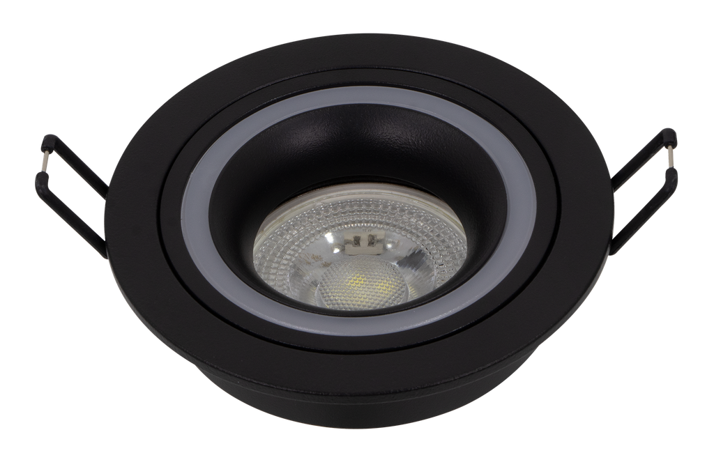 221-LILYA-313 SPOT MR16 ROND FIXE ALUMINIUM+ACRILYQYE LILYA