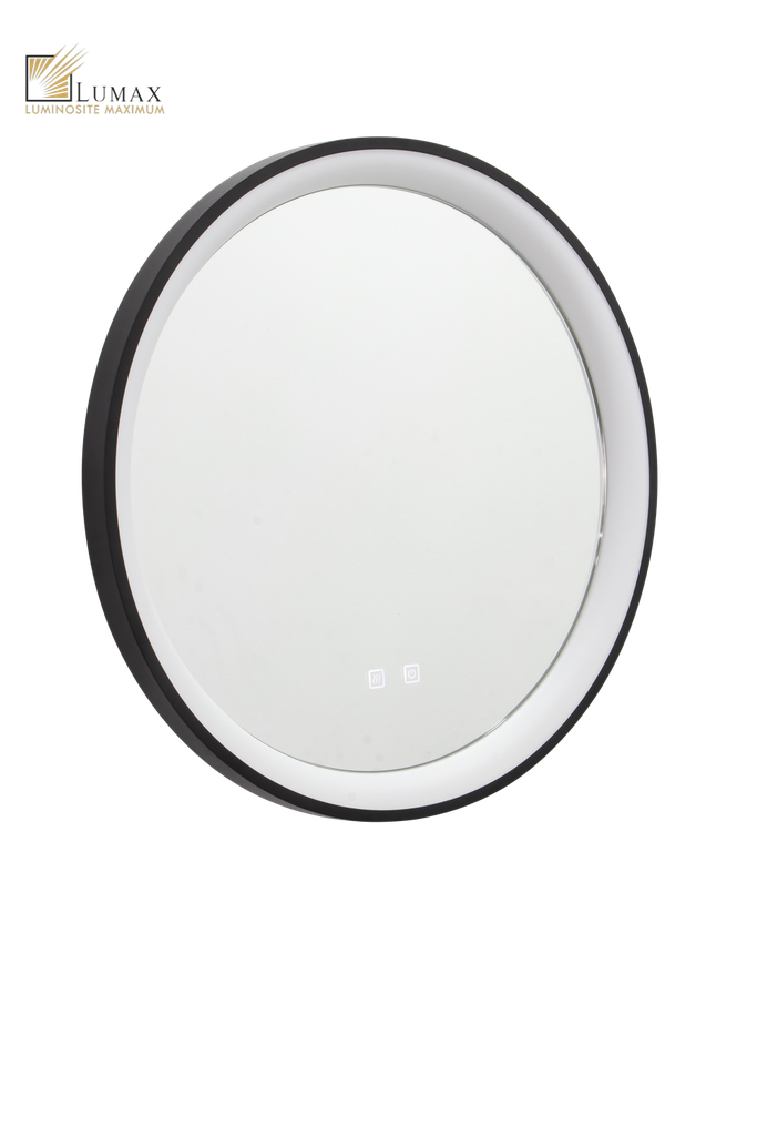 807-LONDON-0058-MIROIR LED LUMINEUX ROND CCT DIMMABLE ET DÉSEMBUAGE DE MIROIR D58*H6CM LONDON