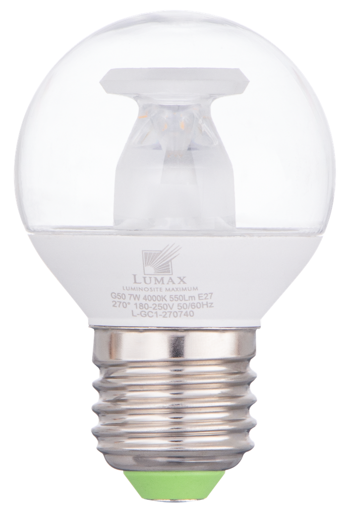 L-GC1-270740-LAMPE G50 E27 LED SMD CALIRE DIMMABLE 220V MALTA