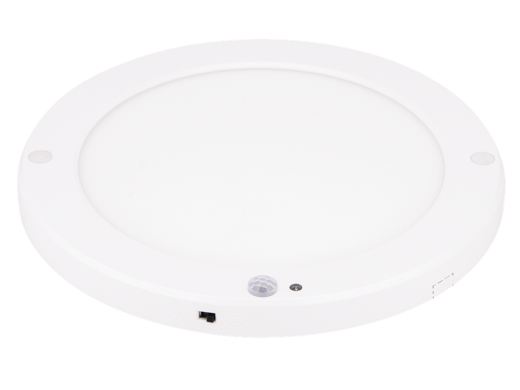 20-DOLANIA-2001-PANEL LED APPARENT ROND AVEC DETECTEUR 220V DOLANIA