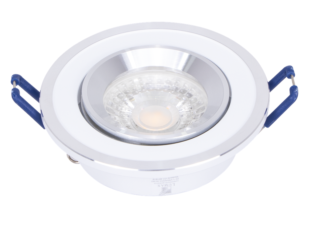 22-1-VIRAZZO-16-BD-SPOT MR16 A ENCASTRER ROND ORIENTABLE ALUMINIUM