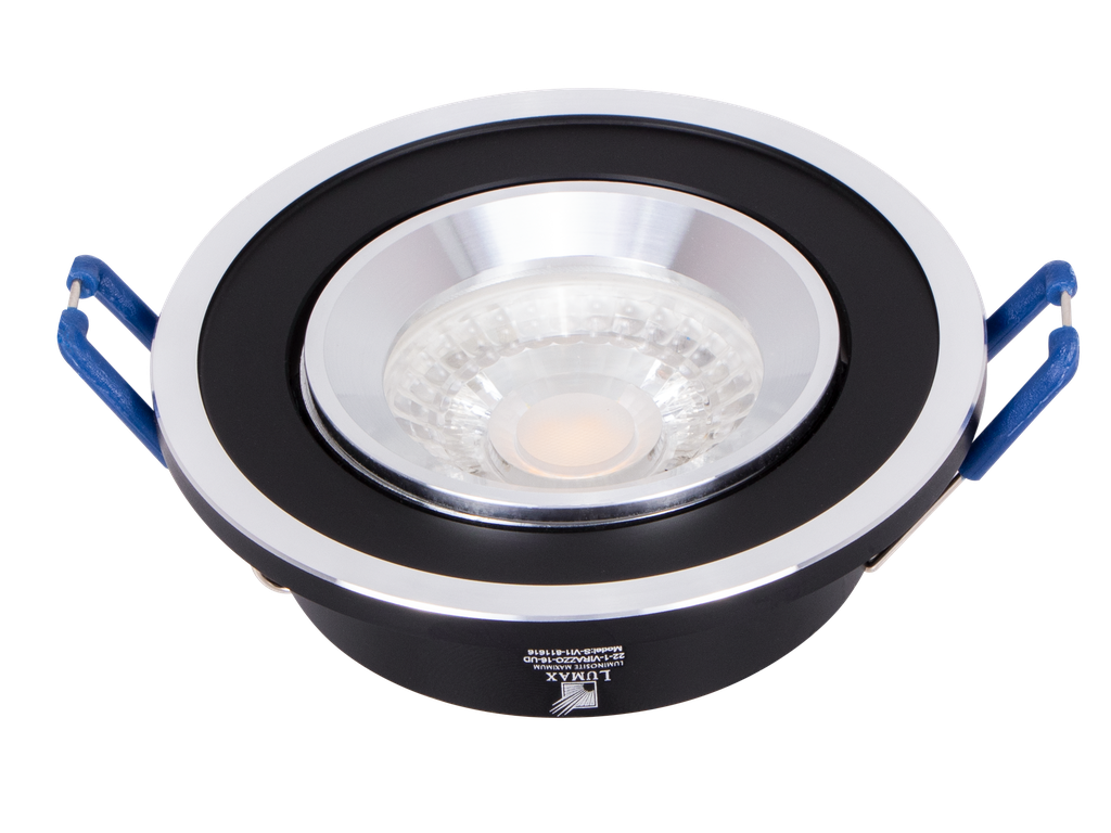 22-1-VIRAZZO-16-UD-SPOT MR16 A ENCASTRER ROND ORIENTABLE ALUMINIUM