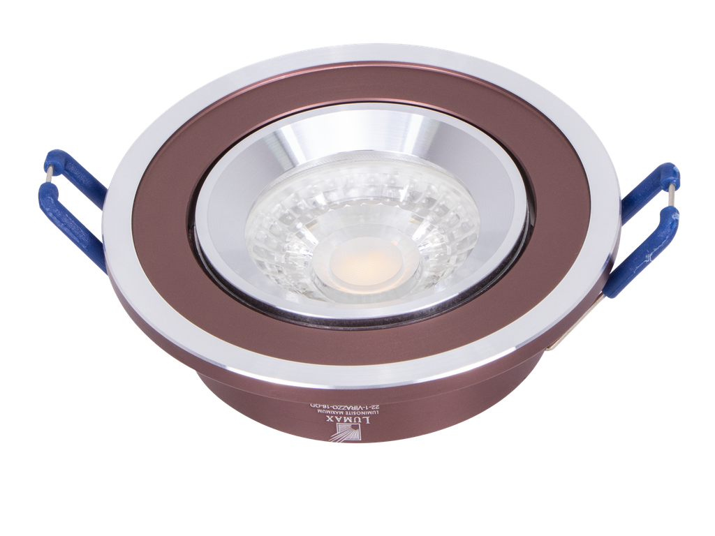 22-1-VIRAZZO-16-QD-SPOT MR16 A ENCASTRER ROND ORIENTABLE ALUMINIUM