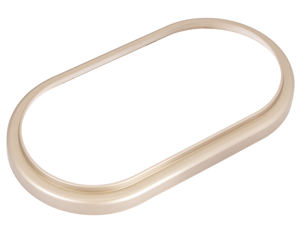 [J-HU2-162000] J-HU2-162000-CACHE POUR HUBLOT OVAL MARGOYA (20W, CHAMPAGNE)