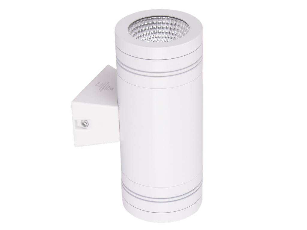 [J-AP3-321840] J-AP3-321840-APPLIQUE LED D'EXTERIEUR IP54 220V HALVIA (2*9W, 4000K, BLANC)