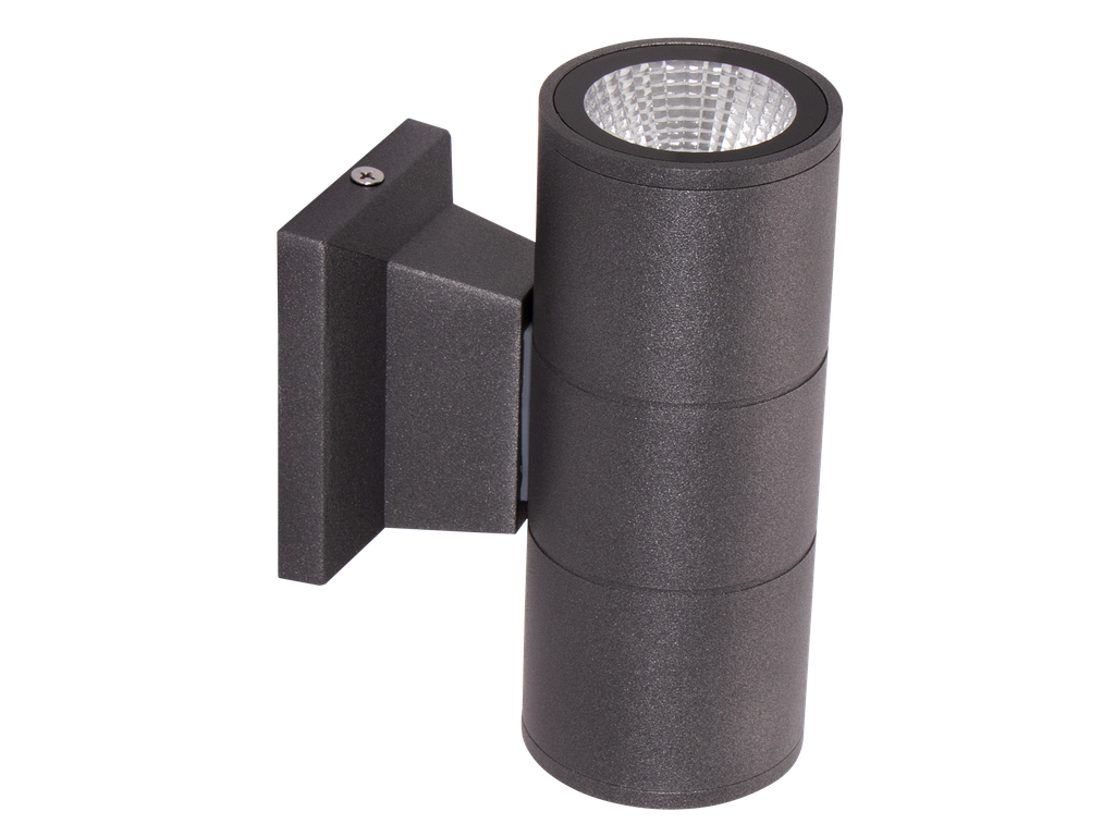 [J-AP4-331040] J-AP4-331040-APPLIQUE LED D'EXTERIEUR IP54 220V IDENYA (2X5W, 4000K, GRIS FONCE)