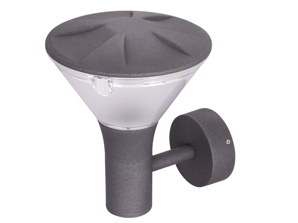 [J-AP6-662714] J-AP6-662714-APPLIQUE D'EXTERIEUR E27 220V YORINKA (GRIS FONCE)