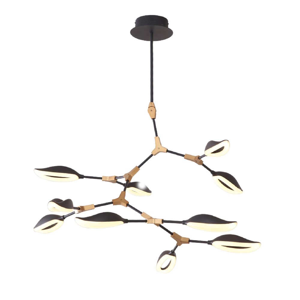 C-SUP-222720-SUSPENSION LUSTRE LED 220V FEUILLNA