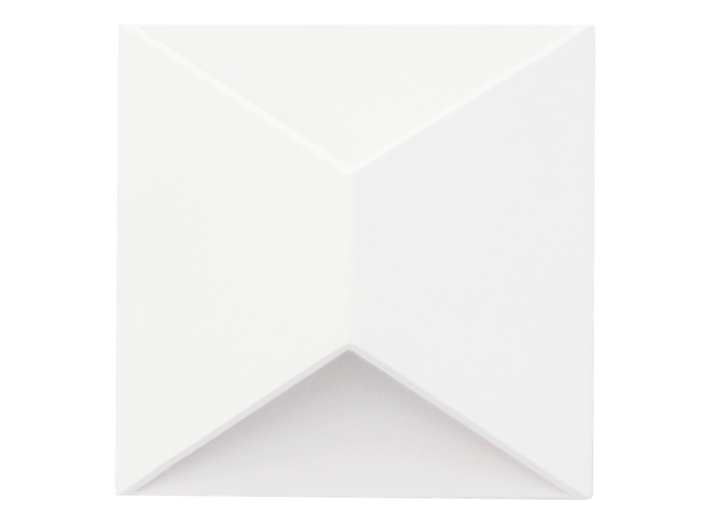 C-AP5-123603-APPLIQUE DECORATIVE LED CARRE 220V PYRANDA