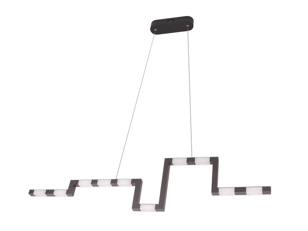 C-SUP-122908-LUSTRE LED RECTANGLE 220V RECTANIA