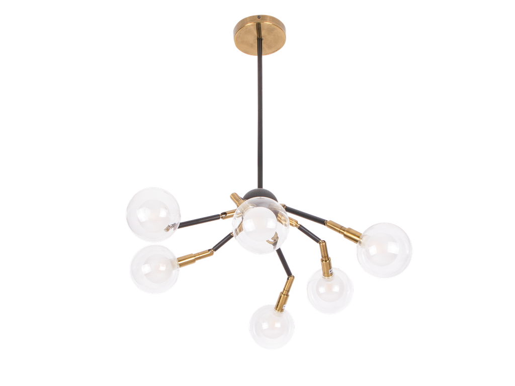 C-SU8-220161-SUSPENSION LUSTRE 6*G9 POINTA