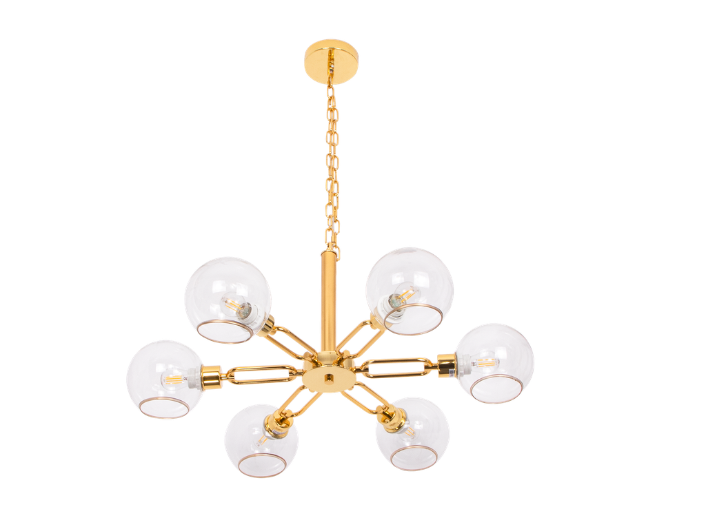 C-SU8-220195-SUSPENSION LUSTRE 6*E27 220V HIMISPHER