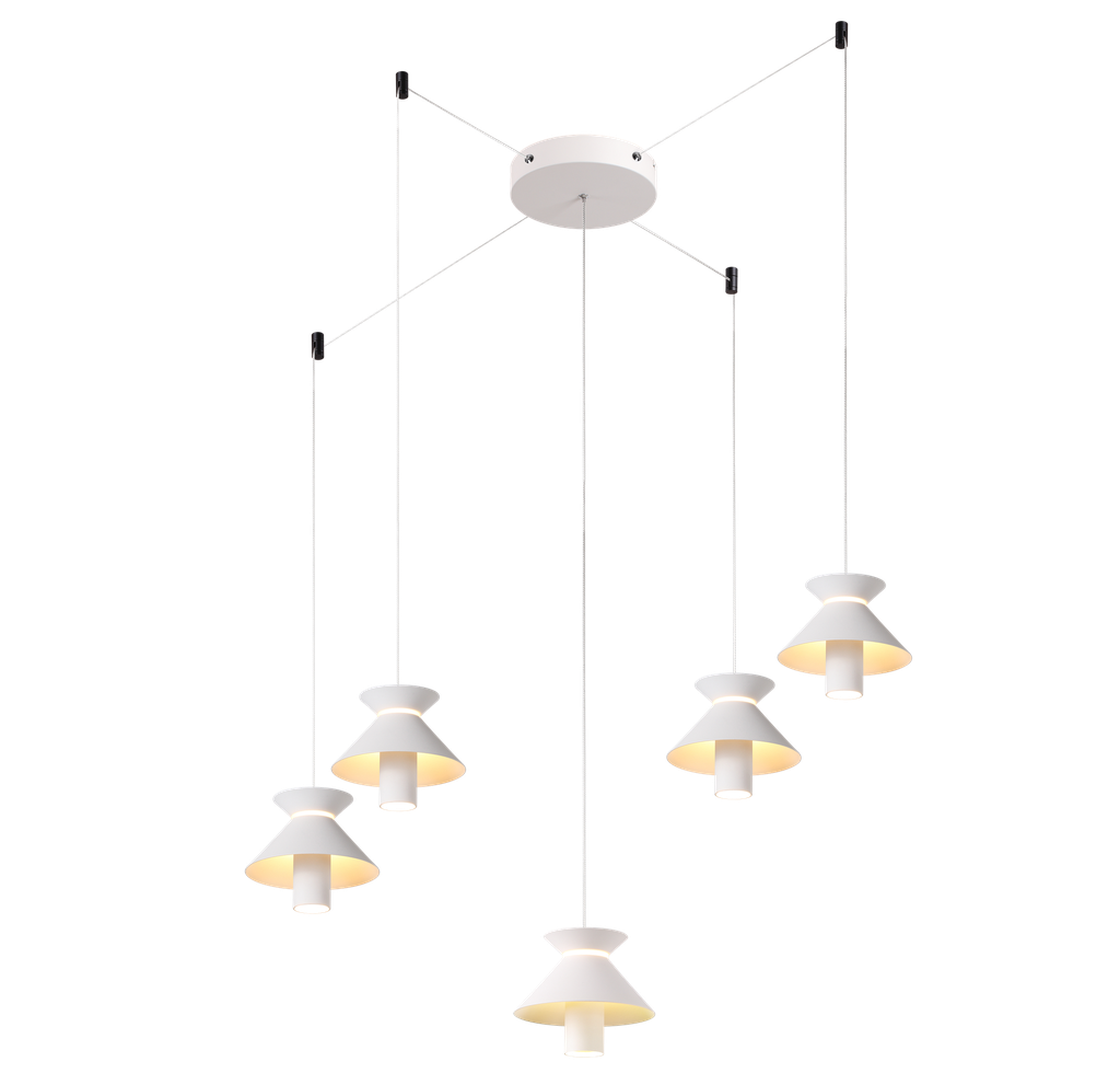 C-SUP-221564-SUSPENSION LUSTRE LED 220V ARAIGNIA