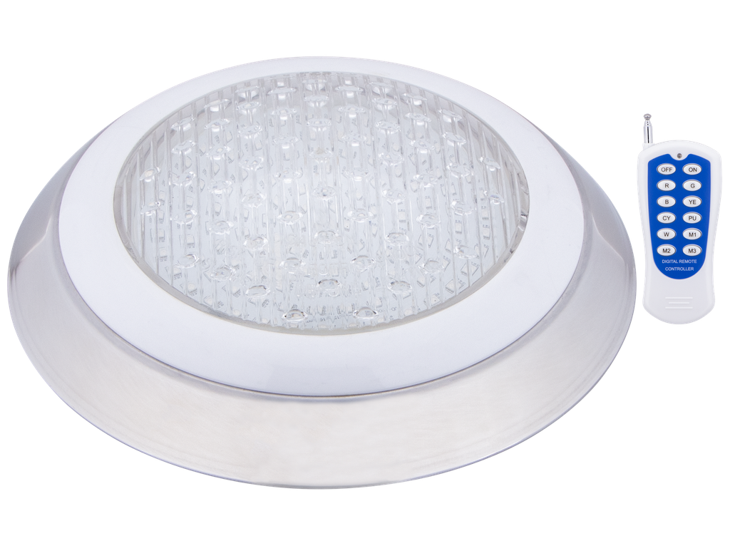 S-PPR-122410-SPOT POUR PISCINE STEEL D290 AC/DC 12V IP68 TOLANIA