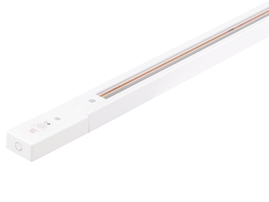 23-22-UNIVER-1150 RAIL APPARENT 2FIL POUR SPOT 220V 1.5 METRE