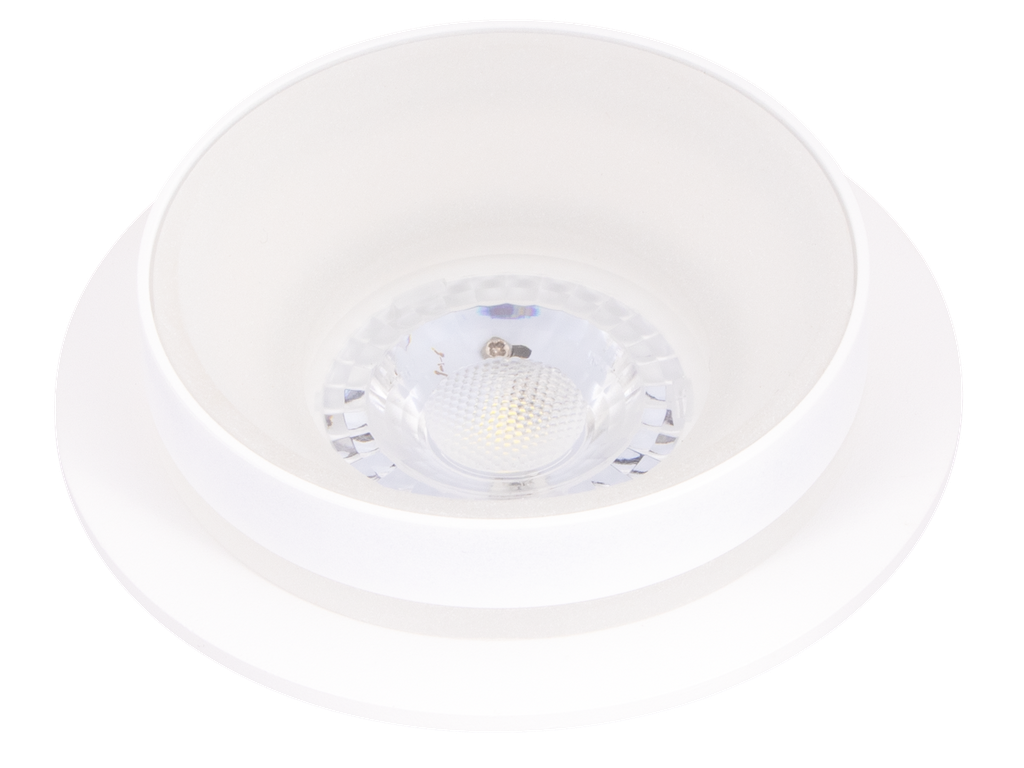 221-OXALIS-6131-SPOT MR16 ROND FIXE ALUMINIUM+ACRYLIQUE