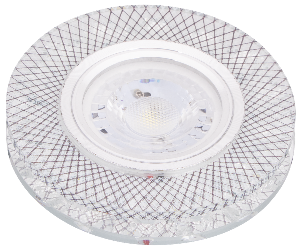 22-4-CISTE-22822 SPOT MR16 A ENCASTRER ROND 3D GLASS + LED 3W