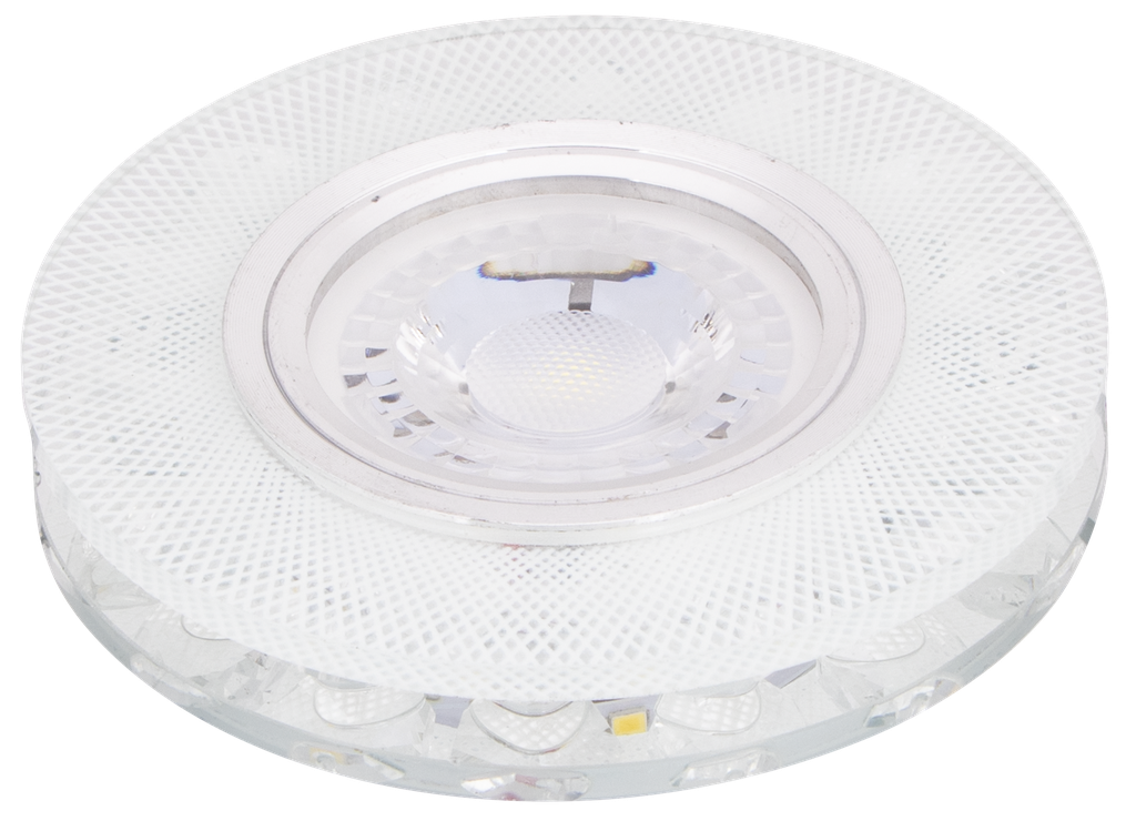 22-4-CISTE-22712 SPOT MR16 A ENCASTRER ROND 3D GLASS + LED 3W