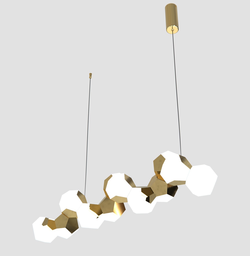 804-PERRET-4086- LUSTRE LED  D95*25*120