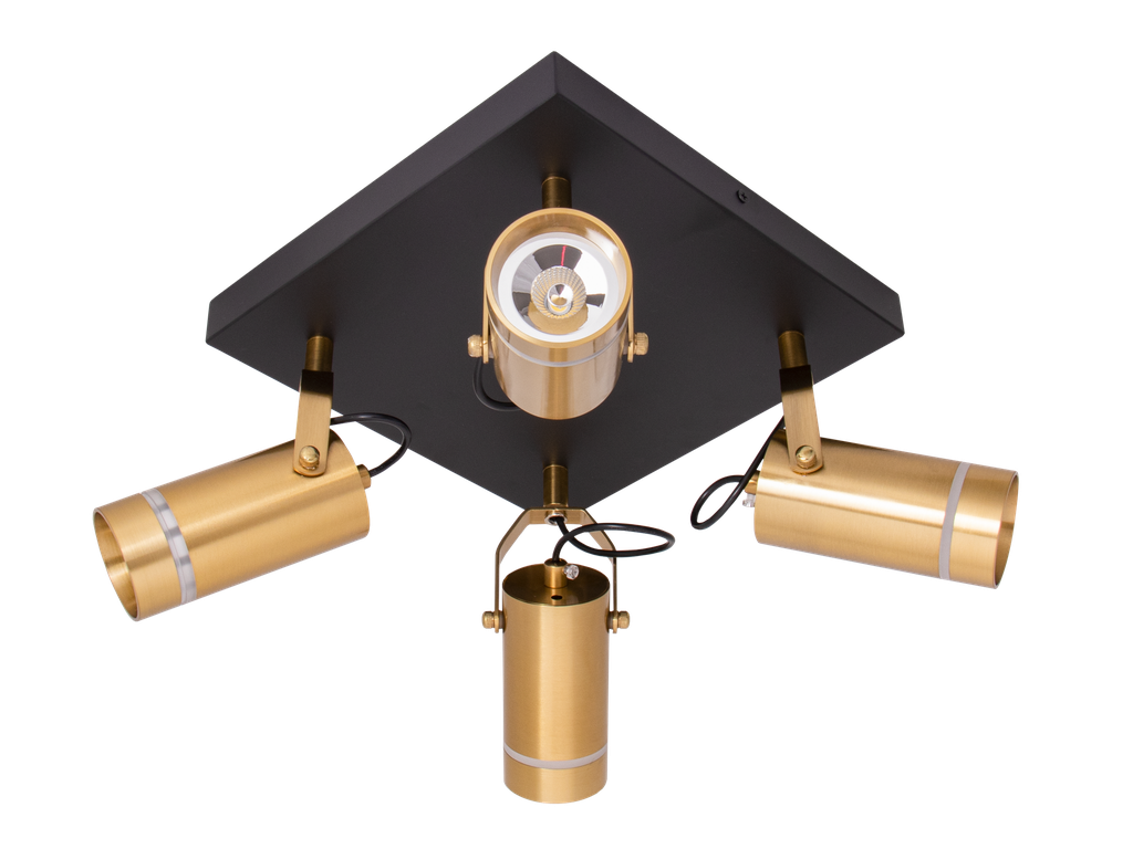 807-DIANE-004- PLAFONNIER METAL 4XGU10 220V