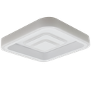 802-DANTE-049-PLAFONNIER DECORATIVE LE APPARENT CARRE 220V D400*400*70MM DANTE