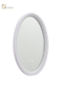 807-LONDON-0040-MIROIR LED LUMINEUX OVAL CCT DIMMABLE ET DÉSEMBUAGE DE MIROIR D60*40*H6CM LONDON