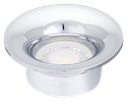 S-LUX-251825-SPOT GU10 A ENCASTRER ROND RETRAIT ALUMINIUM ASTORIA