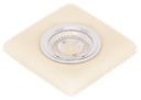 S-VI18-223301-SPOT MR16 A ENCASTRER CARRE MARBRE + LED 3W PYANKA