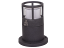 [32-3-WENIA-213] 32-3-WENIA-213-BORNE JARDIN LED IP54 H20CM 220V (7W, 3000K, GRIS FONCE)